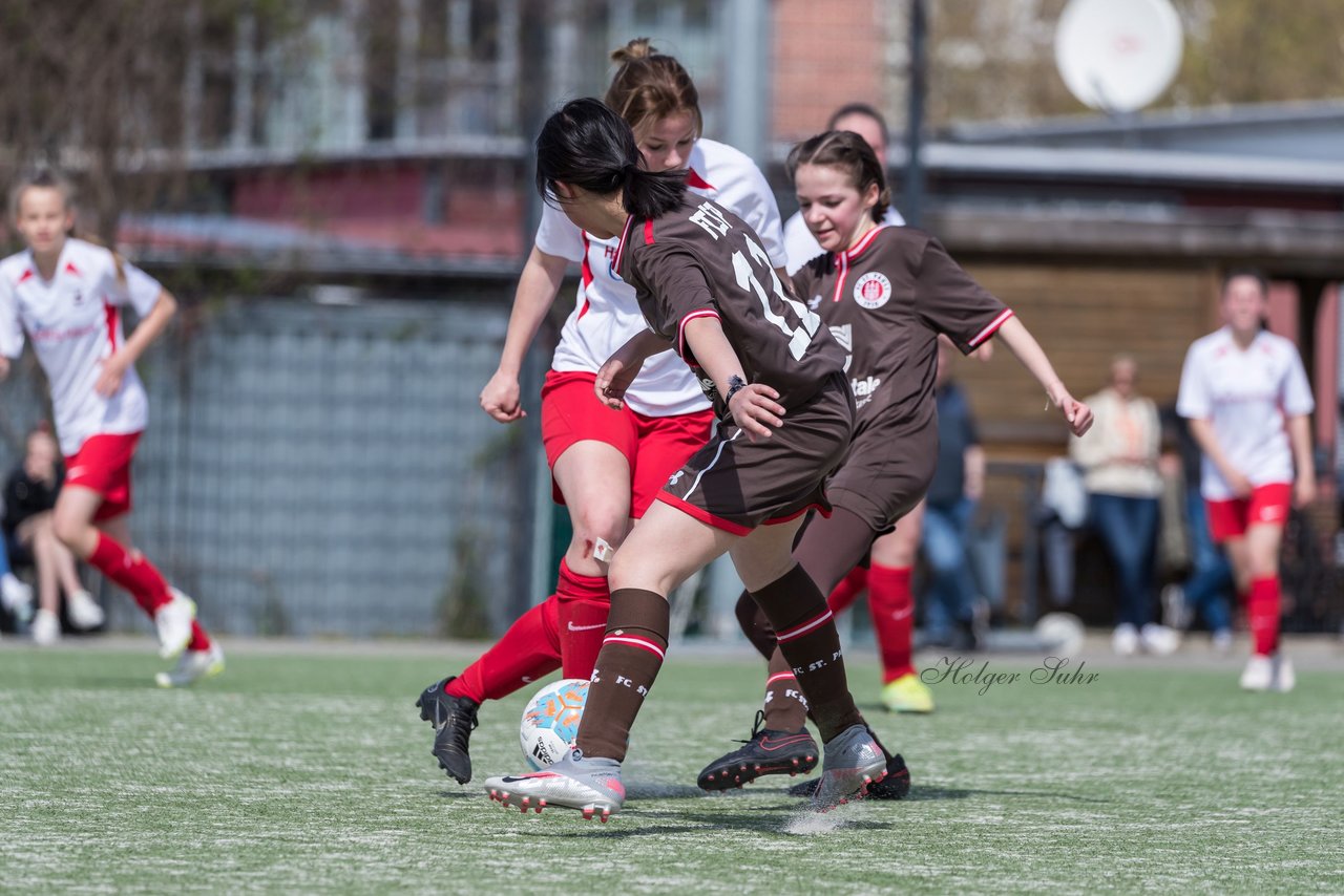 Bild 275 - wBJ St. Pauli - Walddoerfer : Ergebnis: 1:11